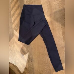 Lululemon Black Yoga Leggings Size 0